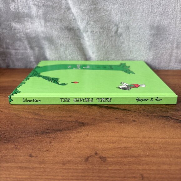 The Giving Tree Shel Silverstein Copyright 1964 Snake Eye Music Vintage Hardcvr - Picture 3 of 10